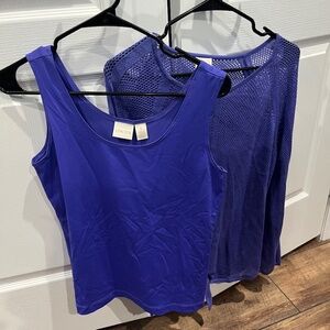 Tank with over shirt